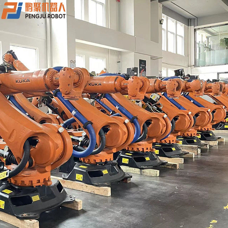 روبوت تحميل أمان IP 65 لتحميل أمان وحمولة 210 كجم قم بتحديث خط الإنتاج الخاص بك مع KUKA KR210: شريكك النهائي لللحام والتعامل والمزيد