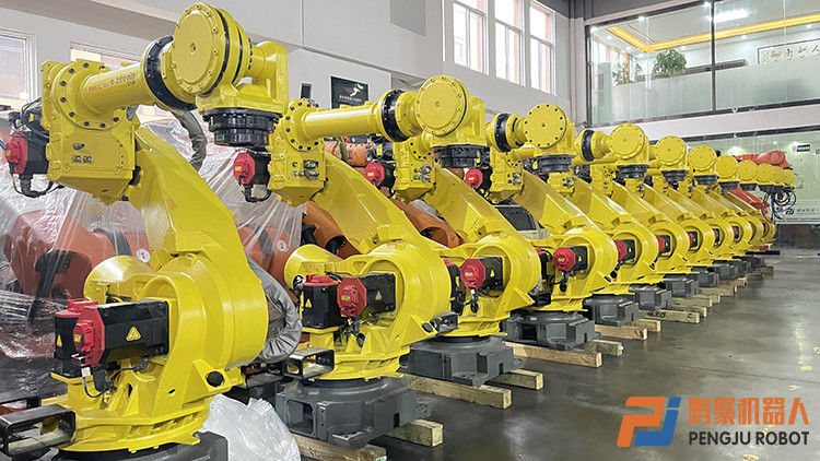 فانوك R-2000iB-210F مطبخ لحام بقعة تحويل الحاويات تحميل وتفريغ الروبوتات معالجة الآلات