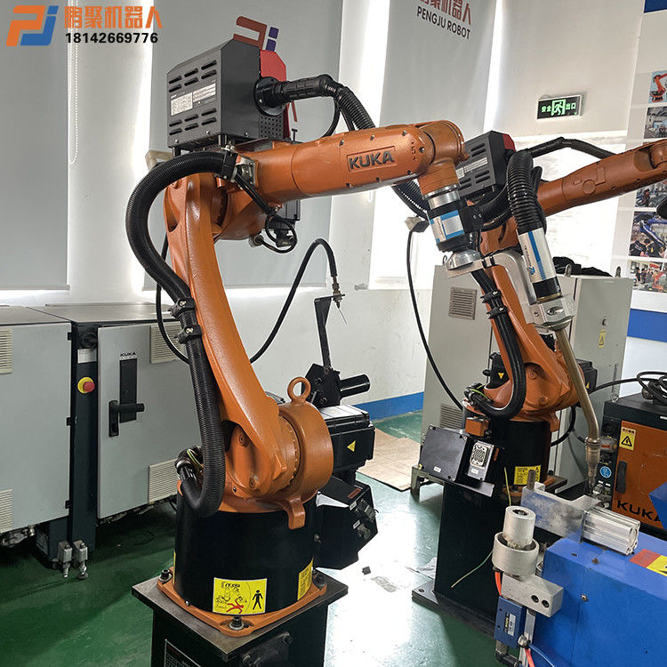 Kuka KR5R1400 روبوت لحام أوتوماتيكي بستة محاور مع ذراع تمتد 1400 مم وتحميل 5 كجم