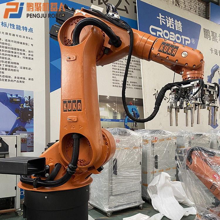 Kuka KR60 تحميل وتفريغ أوتوماتيكي من ستة محاور لذراع الروبوت ، 2033 مم ، تحميل 60 كجم