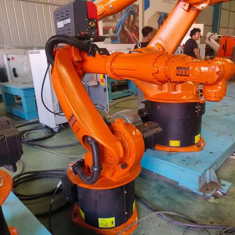 KR16L6 6kg الحمولة المفيدة 6 محور روبوت XP مجلس التحكم الأرضية / السقف تركيب منحدر زاوية قوس لحام مجموعة MIG
