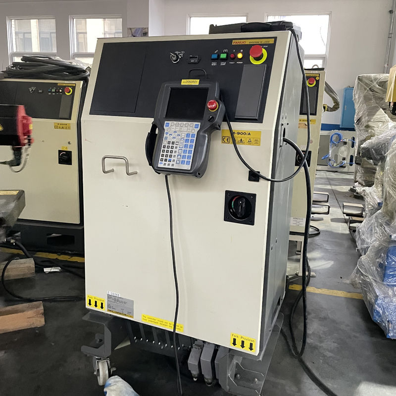 فانوك M-900iA 350 روبوتات مستعملة 6 محاور 2655mm وصول R30iA وحدة تحكم مثالية لتحليل الحاويات وأكثر