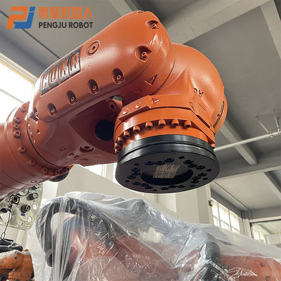 جهاز تحكم KRC4 وبرنامج Kuka للتصنيع الدقيق للروبوتات KUKA المستخدمة المحدودة - وقت الشراء! روبوت KUKA KR210، الخيار المثالي للرش عالية الكفاءة وتحميل / تفريغ