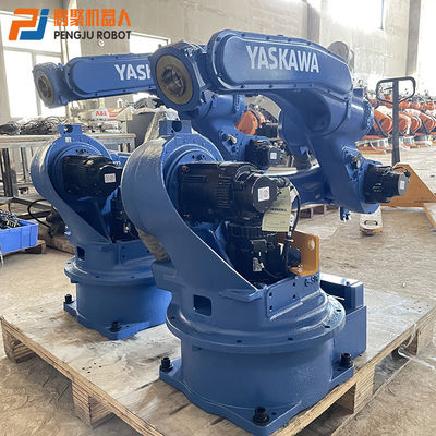 Yaskawa MH24 يستخدم ذراع روبوت صناعي يستخدم على منصات نقالة لحام يدوي روبوت