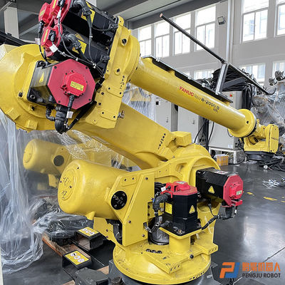 مستعمل 6 محور روبوت صناعي FANUC 2000iB 125L مناولة مناولة منصات نقالة
