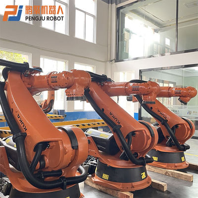KUKA KR240 الصناعية المستخدمة الذراع الروبوتية نطاق العمل 2700mm الحمولة الصافية 240kg