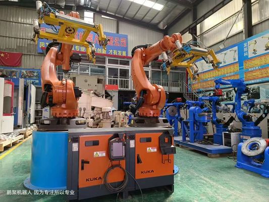 من جهة ثانية 6 محاور صناعية مستعملة ذراع روبوتية KUKA KR240R2900 ذراع روبوت لحام البقعة