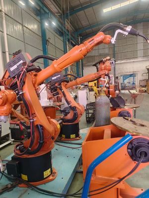 الروبوت الأصلي KUKA KR16L6 لحام بقعة مع برمجة Kuka للصناعية