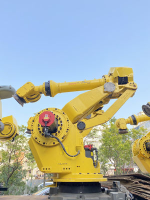 الروبوت الصناعي 6 محاور Fanuc M-900iA/350 الروبوت لحام 350kg حمولة مفيدة 2655mm يصل للتعامل مع تجميع التلميع واللصق