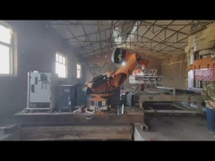 تستخدم KUKA Robot KR210 Auto Parts Handling Palletizing Robot Arm C2 Control Cabinet