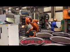 روبوتات ABB الصناعية المستخدمة ABB6640-235 / 2.55 لمعالجة اللحام الموضعي